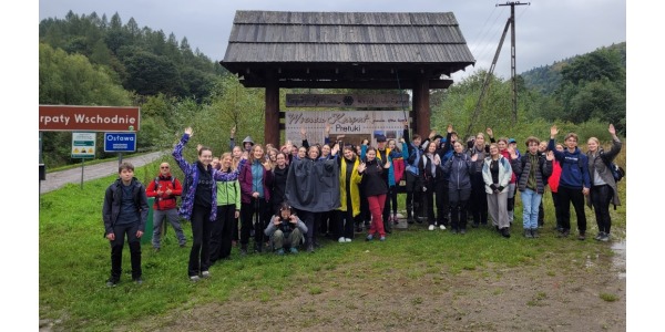 Szkolne koło PTTK rozpoczęło nowy rok szkolny.